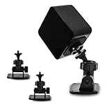 2 Pack Wall Mount Bracket for HTC Vive/Valve Index/Vive PRO Base Station, Universal Metal Wall Mount 1/4 Screw Mini Bracket for VR Rift Sensor (Type B-Double Sided Adhesive and Wall Nails)