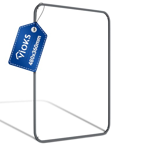 VIOKS Joint de porte en caoutchouc 480 x 360 mm avec 4 crochets de rechange pour Miеle Imperial 6432220 4696921 Quelle 02846905 2846905 Joint de porte de four