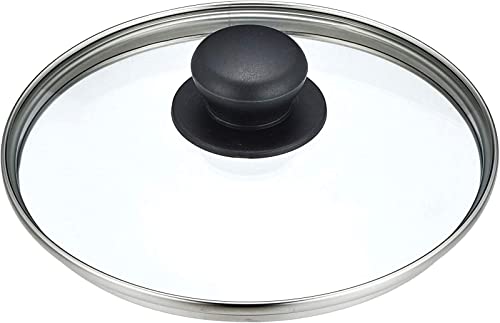 ウルシヤマ金属 強化ガラス フライパンカバー 18cm用 8-0105-0503