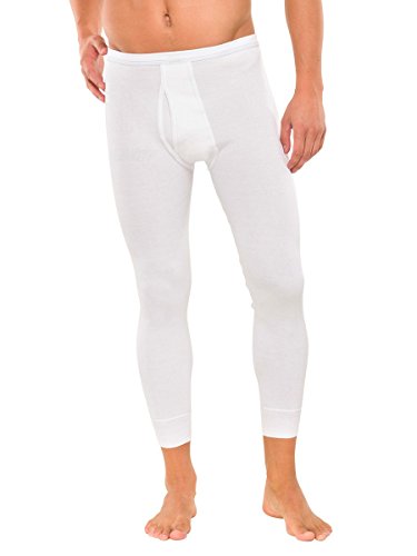 Schiesser Herren Lange Unterhose Doppelripp weiche 100% Baumwolle kochfest