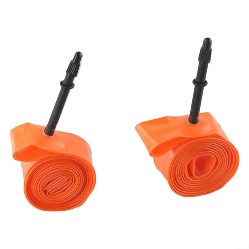 GerRiT 2個ロードバイク超軽量インナーチューブ、ロードバイク超軽量インナーチューブ700x18-32 45/65 / 85mm 28gプレスタバルブ弾性パンク耐性