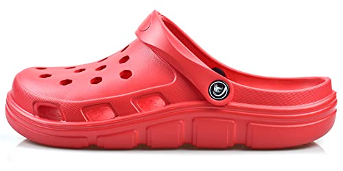 Image of PIMIO Garden Clogs for Women and Men,Slip On Work Shoes with Arch Support,Womens Mens Quick-Dry Water Shoes Casual Sandals,Comfortable Slippers