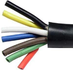 Heavy Duty 14 Gauge 7 Way Conductor Wire RV Trailer Cable Cord, (TTP) (30)