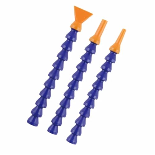 1pcs Adjustable Coolant Tube BPS Cooling Tube For Industrial Cooling External Thread Interchangeable Nozzle Non-conductive(Switch (flat mouth))