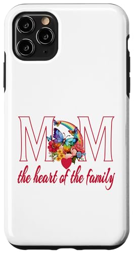 ��̓� Mom The Heart Of The Family ���킢���� �X�}�z�P�[�X iPhone 11 Pro Max �p