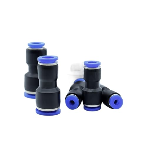 Conector recto de tráquea neumática PU-16 para tubo de aire comprimido 2