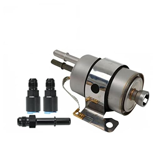 SUPERFASTRACING Fuel Pressure Regulator 58 PSI /Filter EFI Swap LS w/ 6AN fittings Kit For C5 Corvette