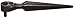 Urrea 5449 14BL 1/2-Inch Drive Reversible Black Oxide Striking Ratchet