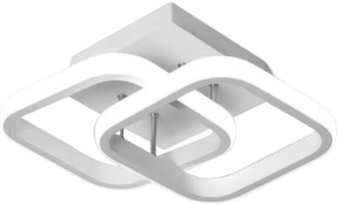 Luminária Lustre Candeeiro De Teto Led Bivolt 110v 220v Quadrado ...