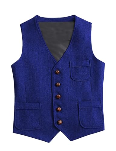 Men's Casual Business Vest Jacket Slim Fit Prom Party Wedding Groom Suit Vest