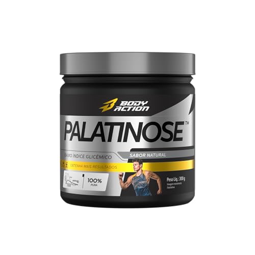 Palatinose Baixo Indice Glicemico Sabor Natural 300g Bodyaction
