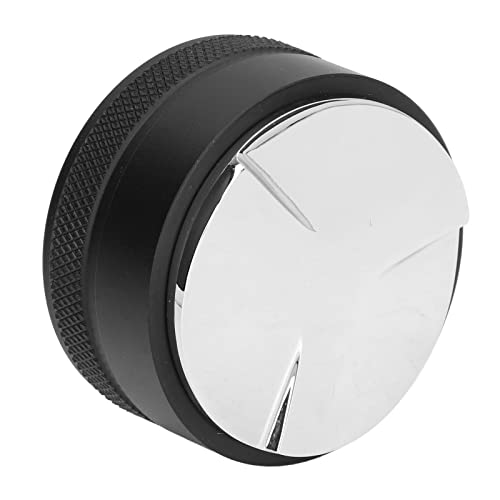 Coffee Distributor,Adjustable Depth Portable Rust Resistant Black Paddle Coffee Distributor Powder Press,51mm/58mm Espresso Tamper Coffee Distributor Tool(51mm)