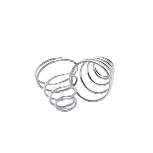 20個/ロット ワイヤ径 0.3mm 0.4mm 0.5mm 304ステンレス鋼 タワースプリング 円錐形 圧縮スプリング 圧力スプリング(0.3mmx5-8.8x12mm)