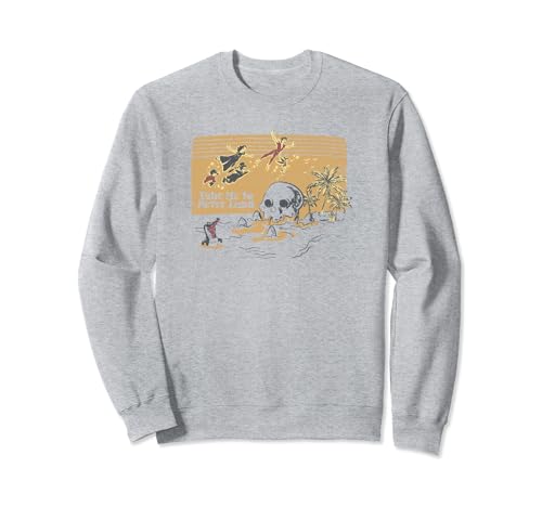Sweatshirt Disney Peter Pan Never Land le cadeau vintage idéal pour les fans