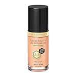 Max Factor Fondotinta Facefinity All Day Flawless – Correttore, Fondotinta liquido e primer viso 3-in-1, Formula vegan, Copertura modulabile, Tenuta fino a 30 ore, SPF20 – N75 Golden, 30 ml