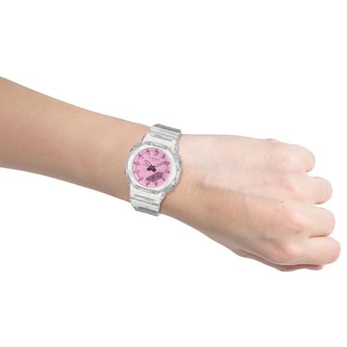 Image of Casio G-Shock Women GMA-P2100SR-7ADR Analog-Digital Pink Watch Women (G1823)