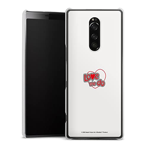 DeinDesign Coque Compatible avec Sony Xperia 1 Étui Housse Love Me Do The Beatles Musique - Les Beatles, Paul McCartney, John Lennon, RIngo Starr, George Harrison DeinDesign Coque Compatible avec Sony Xperia 1 Étui Housse Love Me Do The Beatles Musique