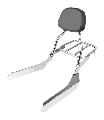 Dossier sissy bar Shadow VT750 pour voyager en duo avec bagages de moto en custom