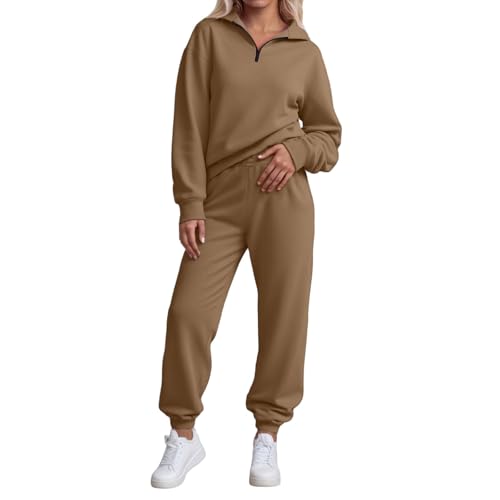 Tenue confortable printemps automne avec pantalon jogging femme