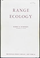 RANGE ECOLOGY 0826045235 Book Cover