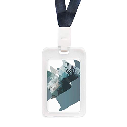 Porte-cartes de crédit transparent Seahouse pour retrouver vos cartes immédiatement sans chercher