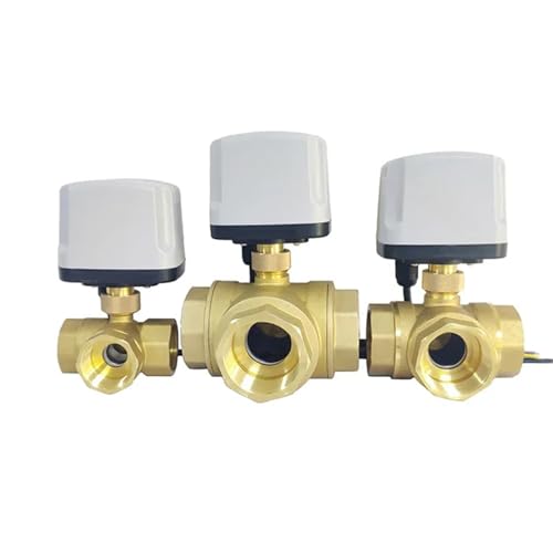 Robinet à boisseau sphérique électrique pour automatiser circuit chauffage 220V
