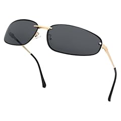 C:metal Gold Frame Grey Lens