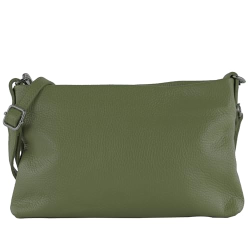 Le parti in metallo argentato conferiscono alla borsa un tocco di eleganza, mentre la tracolla regolabile, estesa da 66 cm a 119 cm, garantisce un comfort ottimale. Con un peso di circa 300 grammi, questa borsa non è solo elegante, ma anche piacevolmente leggera.