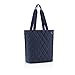 Produktbild reisenthel classic shopper M rhombus midnight gold  Geräumige Shopping Bag und edle Handtasche in einem  Aus wasserabweisendem Material