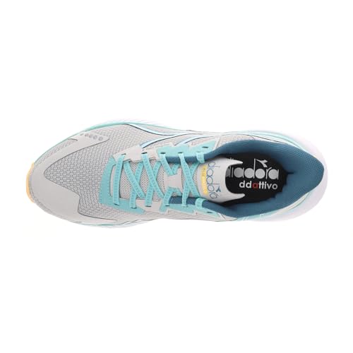 Diadora Womens Mythos Blushield Volo 4 Running Sneakers Shoes - Blue, Grey4
