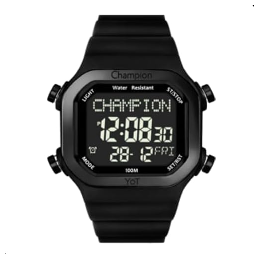 Relógio Champion Yot Digital Preto Masculino CP40181T