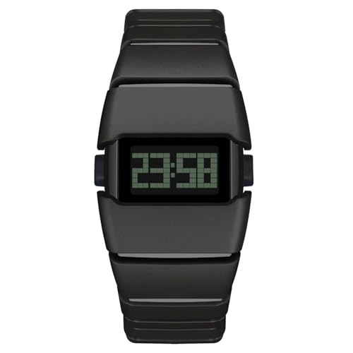 Image of ON TIME OCTUS Unisex Retro Digital Watch | Futuristic Link Strap | LED Display Wristwatch for Men, Women