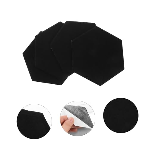 VICASKY 12 piezas de paneles aislantes acústicos adhesivos para reducción de ruido en paredes, para hogar, oficina y estudio miniatura 7