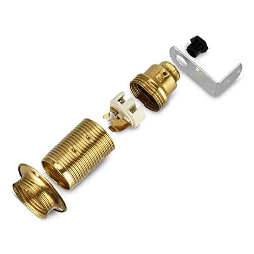 REV Fassung E14 Lampenfassung für Glühlampen bis 60W messing