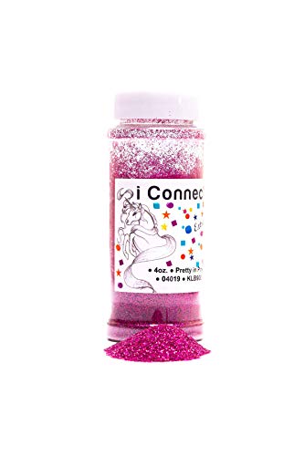 Iconnectwith Glitter – Pretty In Pink Fuchsia Pink, Extra Fine Holographic Glitter; Multi-Use For Crafts, Decorations, Nail Art, Makeup, Tumblers, Resin Art, And Diy Projects #TOP5
