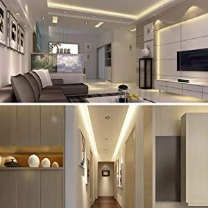 Amazon.co.jp: 100v led テープライト 防水 120leds/m 間接照明 配線