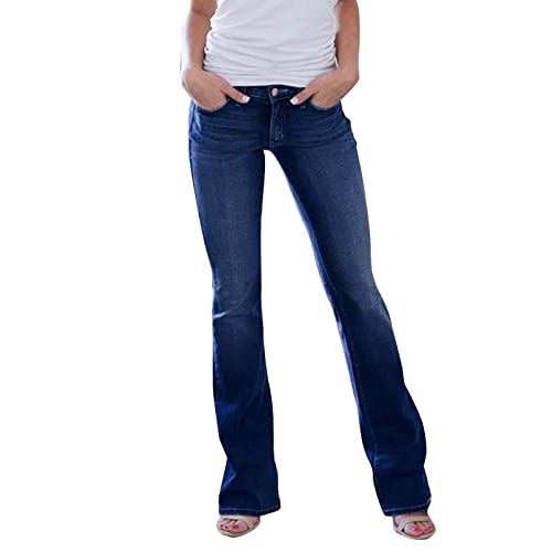 Pantalon en denim extensible noir ample contre l'inconfort des jeans serrés