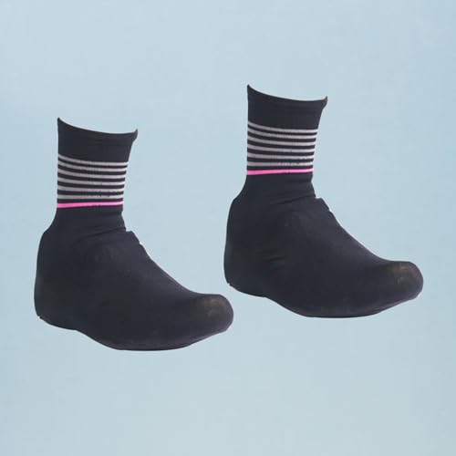 Cubiertas para Zapatillas de Ciclismo Negro Elásticas Unisex miniatura 5