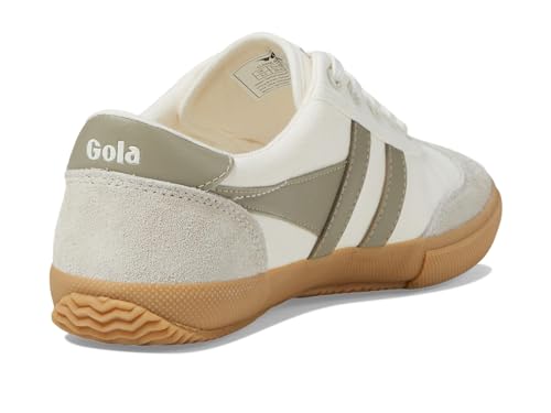Image of Gola Women's Badminton Off-White /Feather Grey /Gum 6.5 Medium
