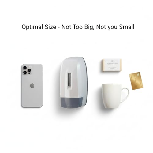 Image of Veer ABS Liquid Soap Dispenser Wall Mounted for Bathroom & Wash Basin (600 ml) | Handwash Bottle Holder, Shampoo & Sanitizer Dispenser for Kitchen, Toilet & Shower Use-Liquid Soap Dispenser (Vienna)