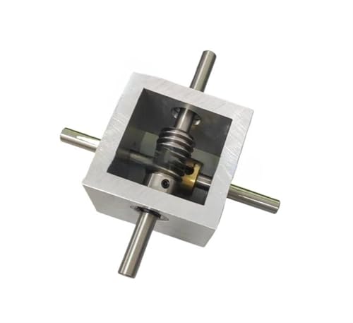 Reductor de engranaje helicoidal de 90 grados para transmisiones precisas con eje de 8 mm 2