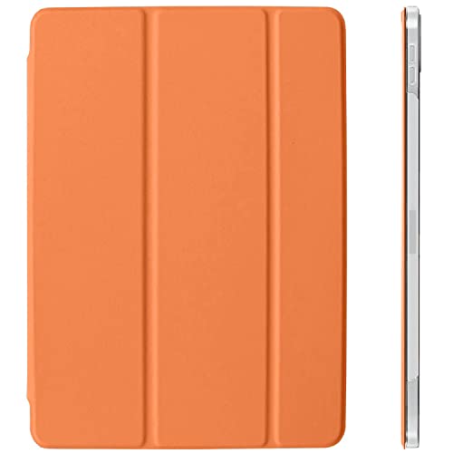 Image of DuraSafe Cases for iPad 8.3 Inch Mini 6th [ Mini 2021 6 Gen ] A2567 A2568 A2569 MK7M3HN /A MLWL3HN /A MK7R3HN /A MK7P3HN /A MLWR3HN /A MK7X3HN /A MK7V3HN /A MK893HN /A MLX43HN /A Smart PC Cover - Orange