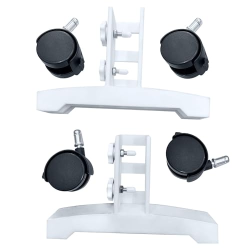 Roulettes pivotantes pour chauffages et roues de stabilisation 22cm