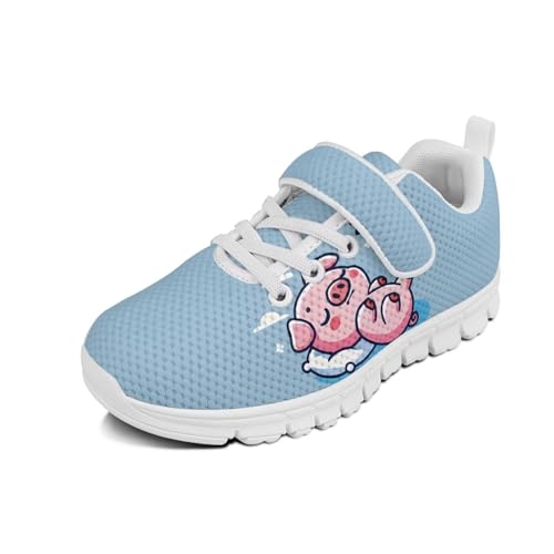 Yzaoxia Little/Big Kids Tennis Shoes for Girls Sneakers with Strap