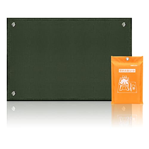 焚き火シート スパッタシート 焚き火台シート 耐熱 防炎 耐火シート ガラス繊維 キャンプ 芝生保護 薪ストーブ バーベキューコンロ 焚き火用…