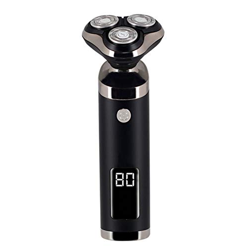 Rasierer Elektrorasierer Herrenrasierer USB-Lade-LED-Anzeige Nasse und Trockene Batterie mit Großer Kapazität Haltbares Herrengeschenk