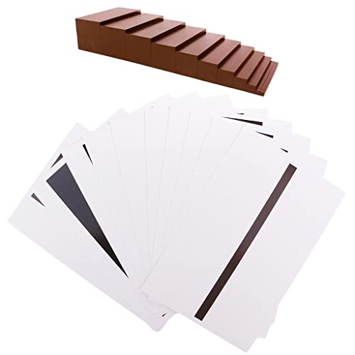 Montessori Brown Stair Ladder Educational Wooden Toy