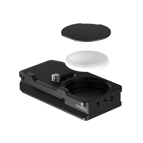 SMALLRIG Piastra di montaggio per Airtag, piastra di fissaggio rapido per fotocamera tipo Arca, vite da 1/4-20, per Sony A7 III/ A7 IV/ A7C II/ A7C R/A6700/A6400/FX30/FX3/ZV-E10 II- MD5423