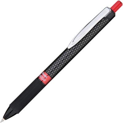 Bolígrafo gel Pentel recargable tinta roja miniatura 3