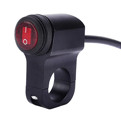 Image of CALANDIS Motorcycle Handlebar Spot Lamp Headlight On Off Switch with Indicator Light | Other Electrical & Ignition | Electrical & Ignition | Motorcycle Parts